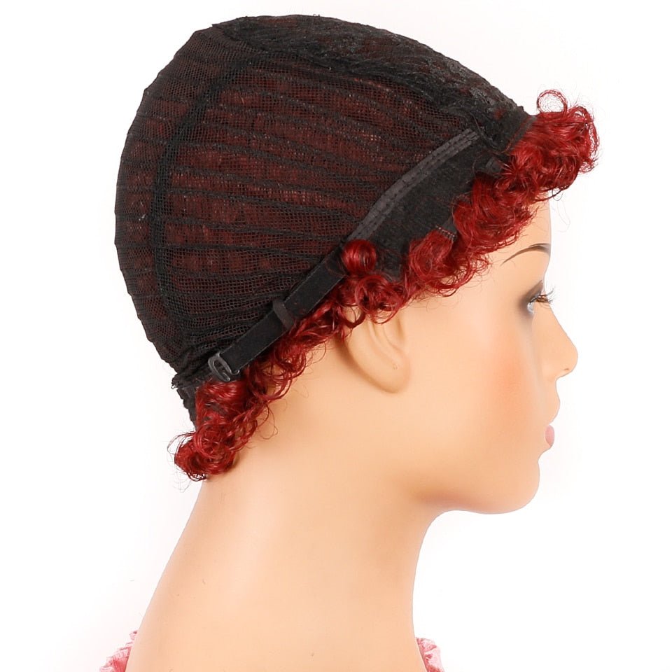 Short Curly Brazillian Hair Wig