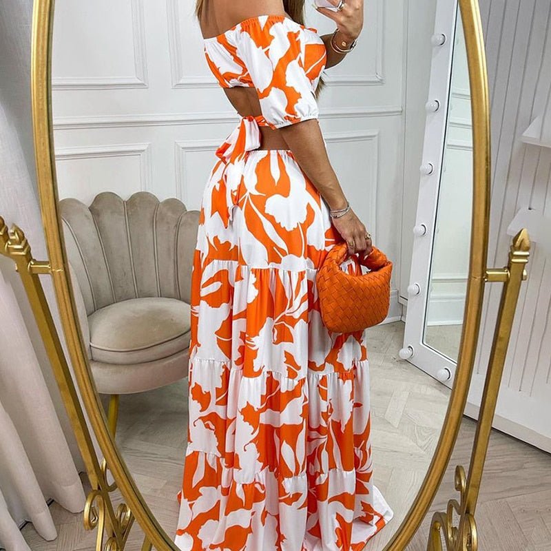 Off - shoulder Ellafads Dress