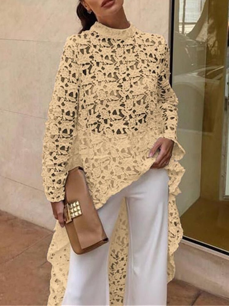 Elegant Lady Office Base Shirt Blouse