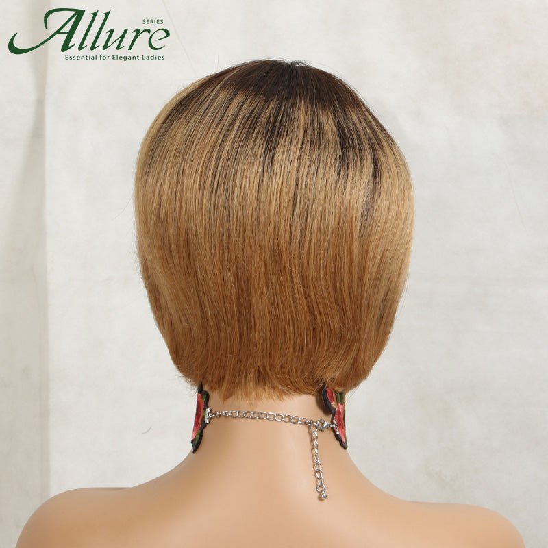 Side Part Bob Wig With Bangs