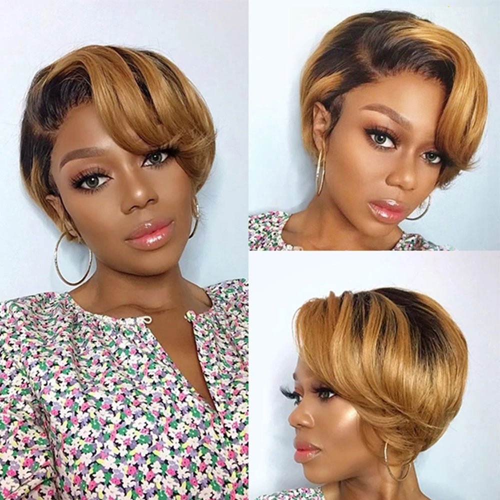 Ombre Pixie Wigs