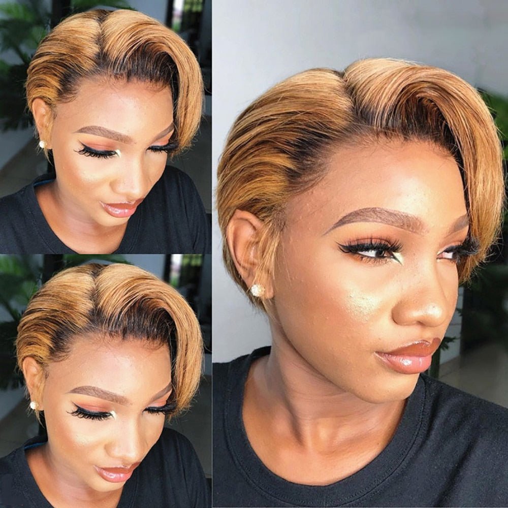 Ombre Pixie Wigs