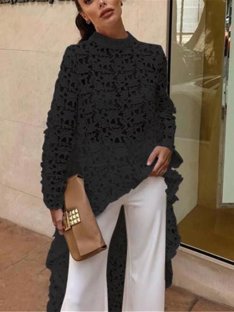 Elegant  Lady Office Base Shirt Blouse