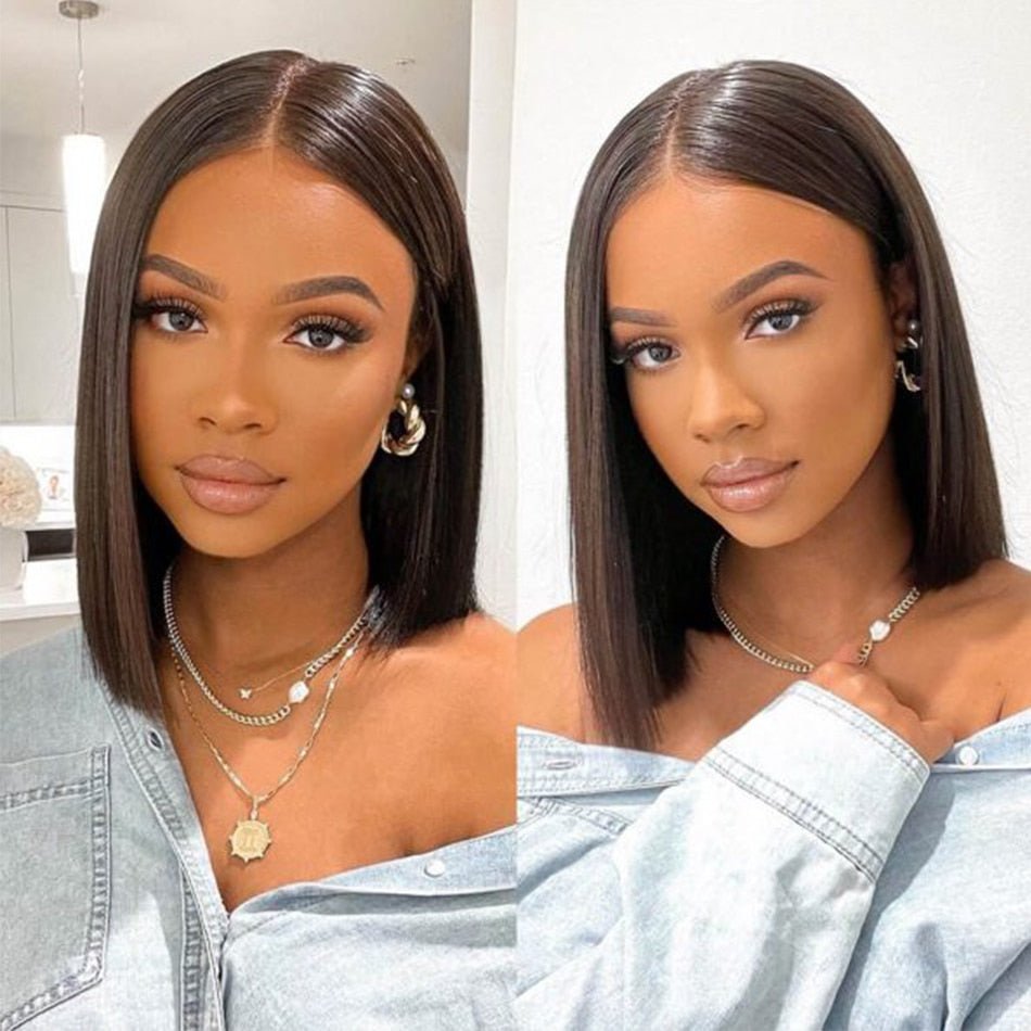 V Part Brazilian Hair Wig