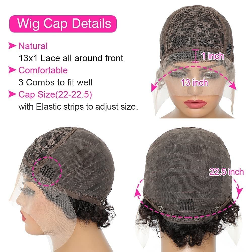 Short Curly Human Hair Wigs