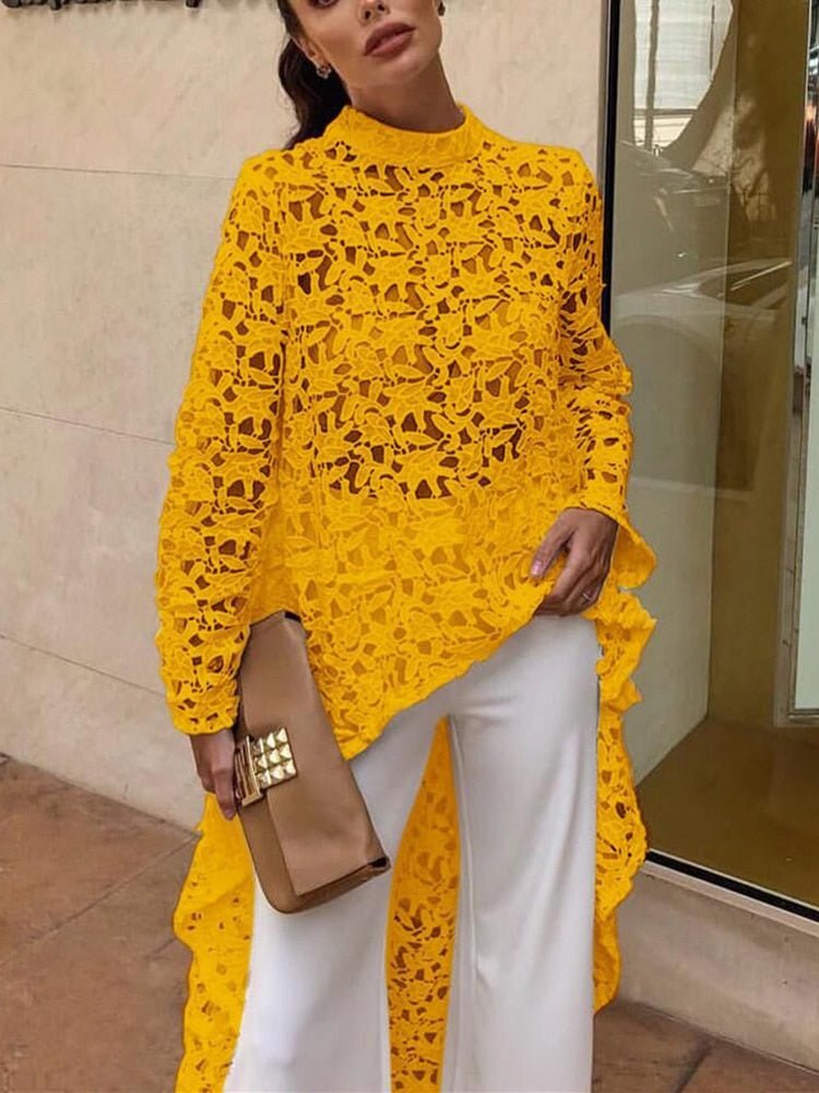 Elegant  Lady Office Base Shirt Blouse